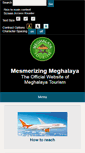 Mobile Screenshot of megtourism.gov.in